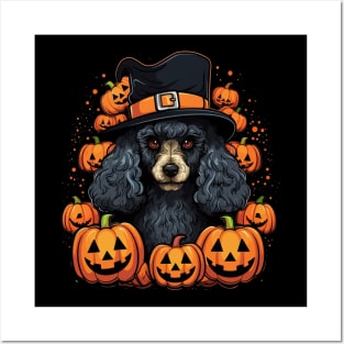 Poodle Halloween Posters and Art